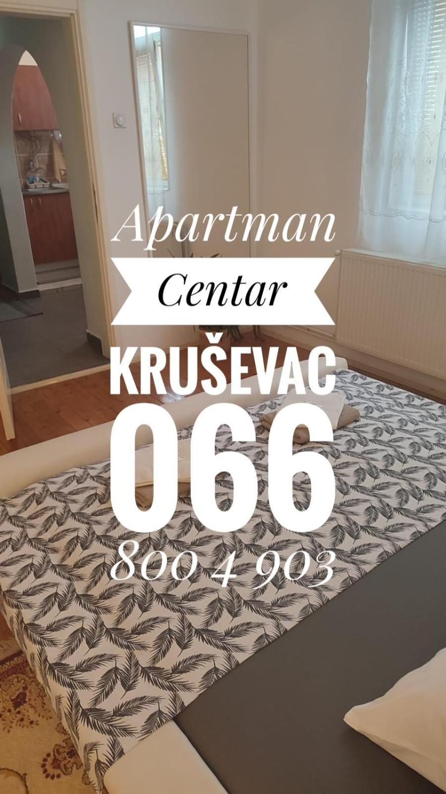 Apartman Centar Krusevac Bagian luar foto